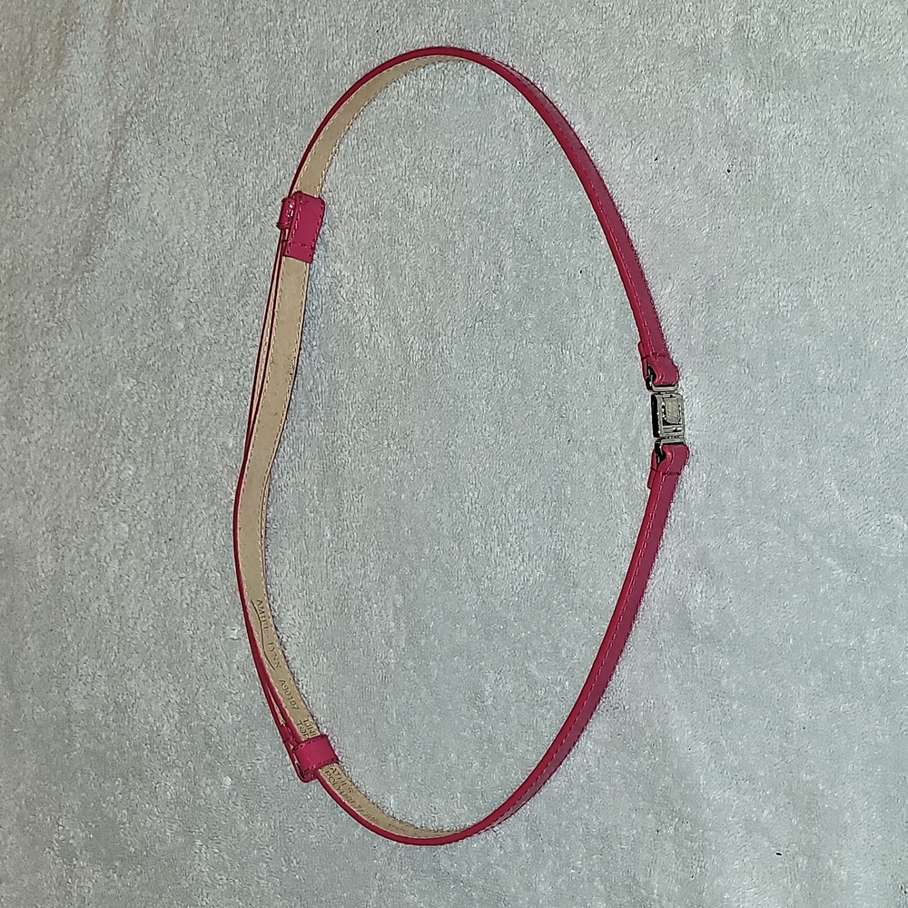 Aimee Lynn pink ladies belt
